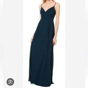 Nwt Bill Levkoff Navy Blue Formal Gown